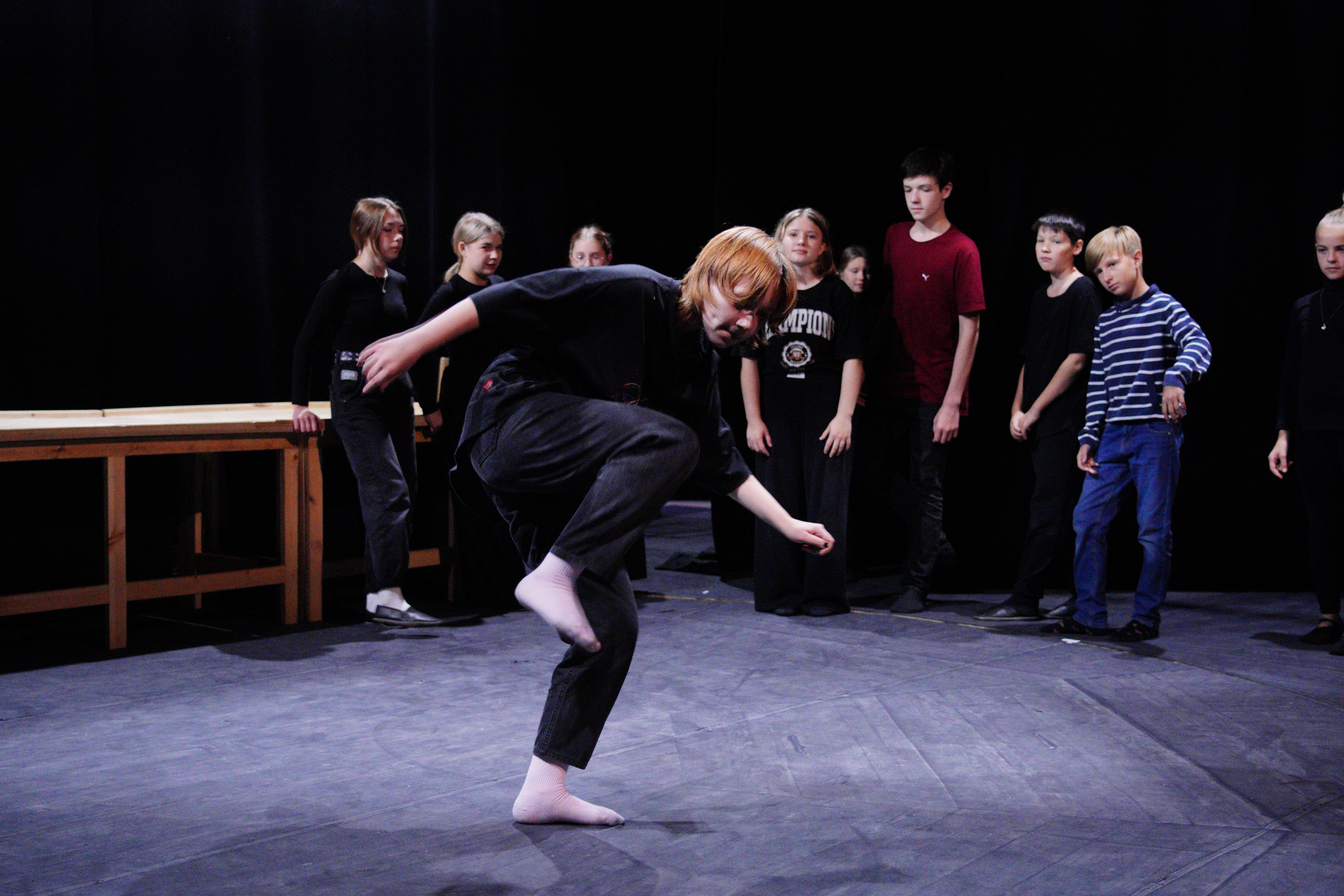 Юные актеры школьных театров посетили мастер-классы в кемеровском Театре для детей и молодежи 