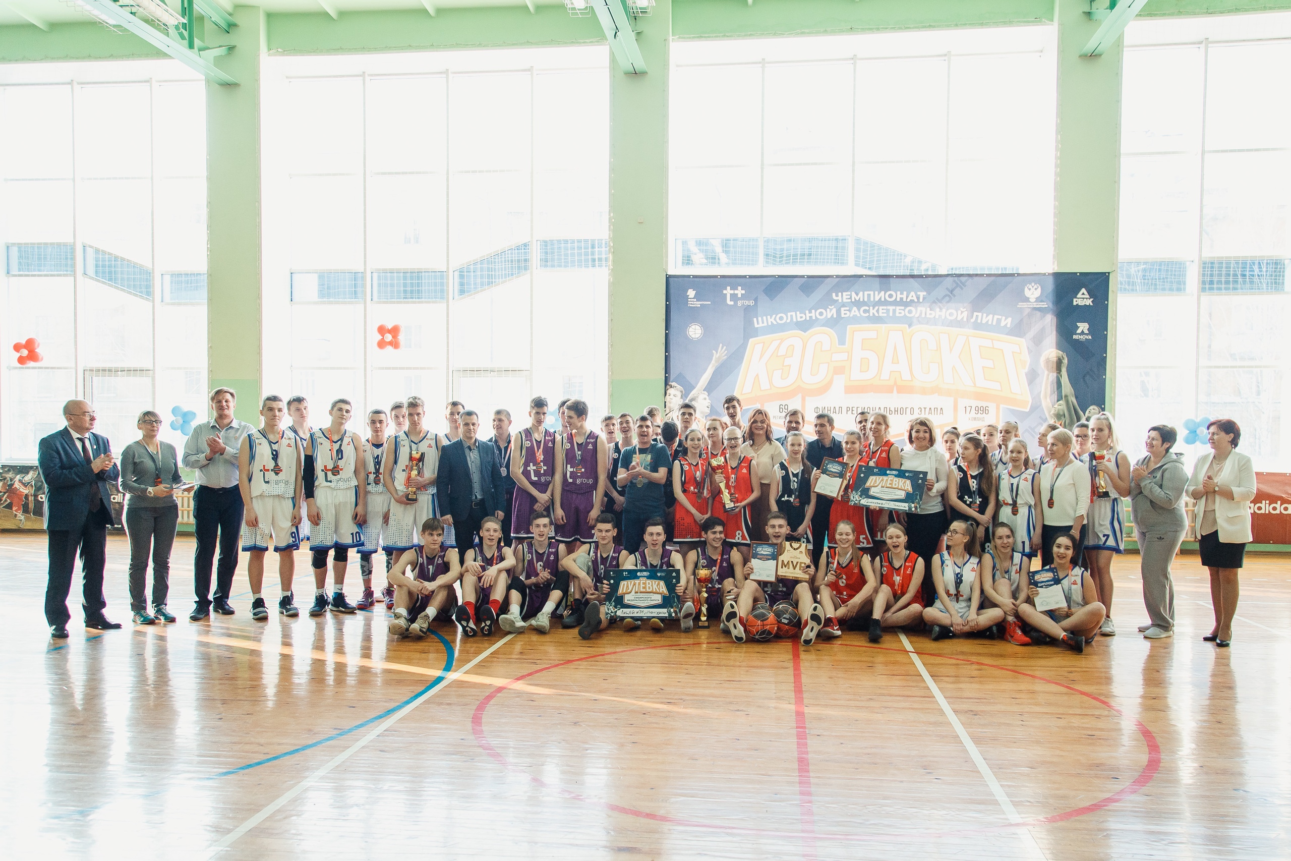 В Кузбассе прошел финал Чемпионата Школьной баскетбольной лиги «КЭС-БАСКЕТ» сезона 2018-2019 года