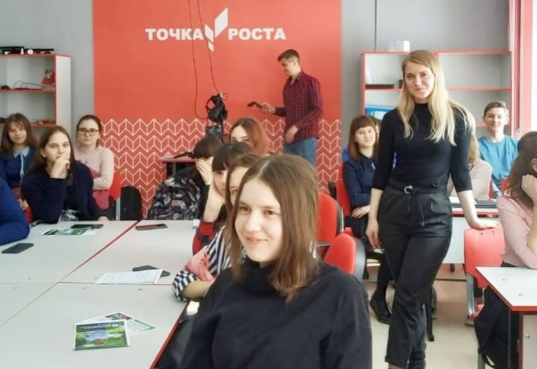 Центр опережающей профессиональной подготовки провел мастер-классы для педагогов и школьников «Точки роста» в Промышленновском районе