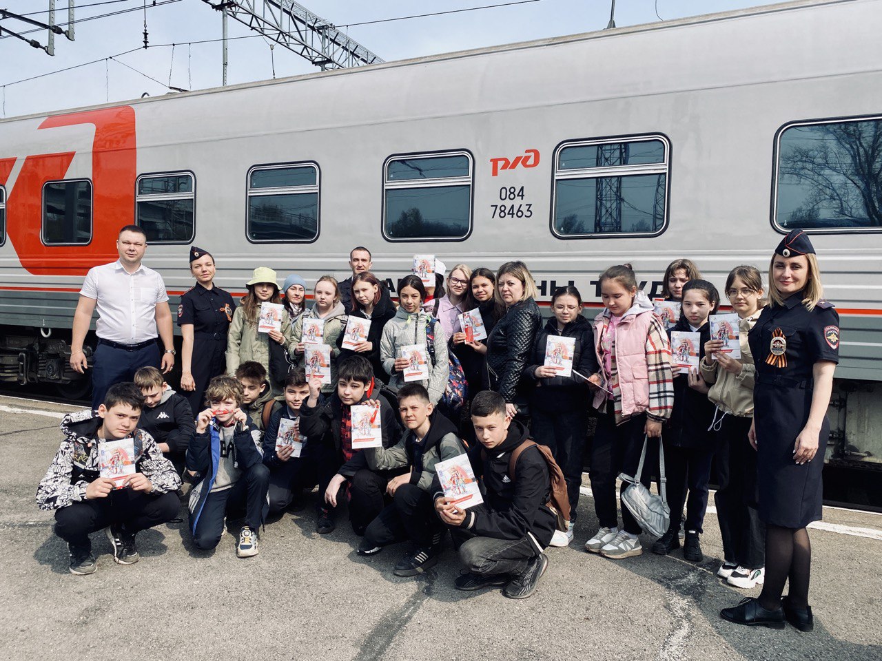 Кузбасские школьники посетили уроки безопасности на железной дороге