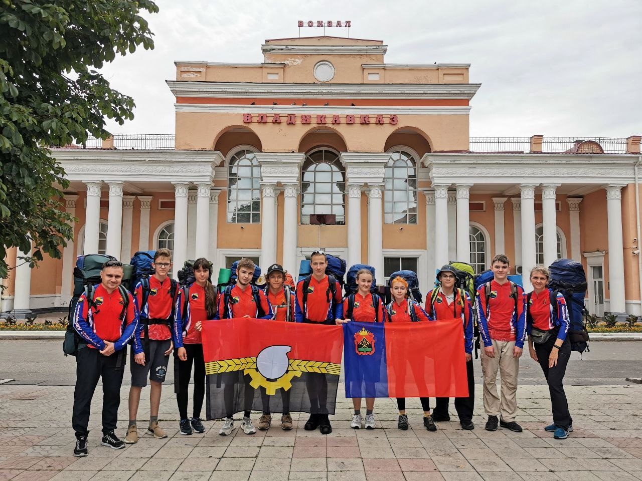Кузбасская делегация участвует во Всероссийском слёте юных туристов в Республике Северная Осетия