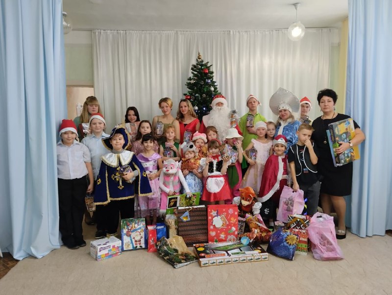 2783 юных кузбассовца получили подарки в рамках акции «Рождество для всех и каждого»