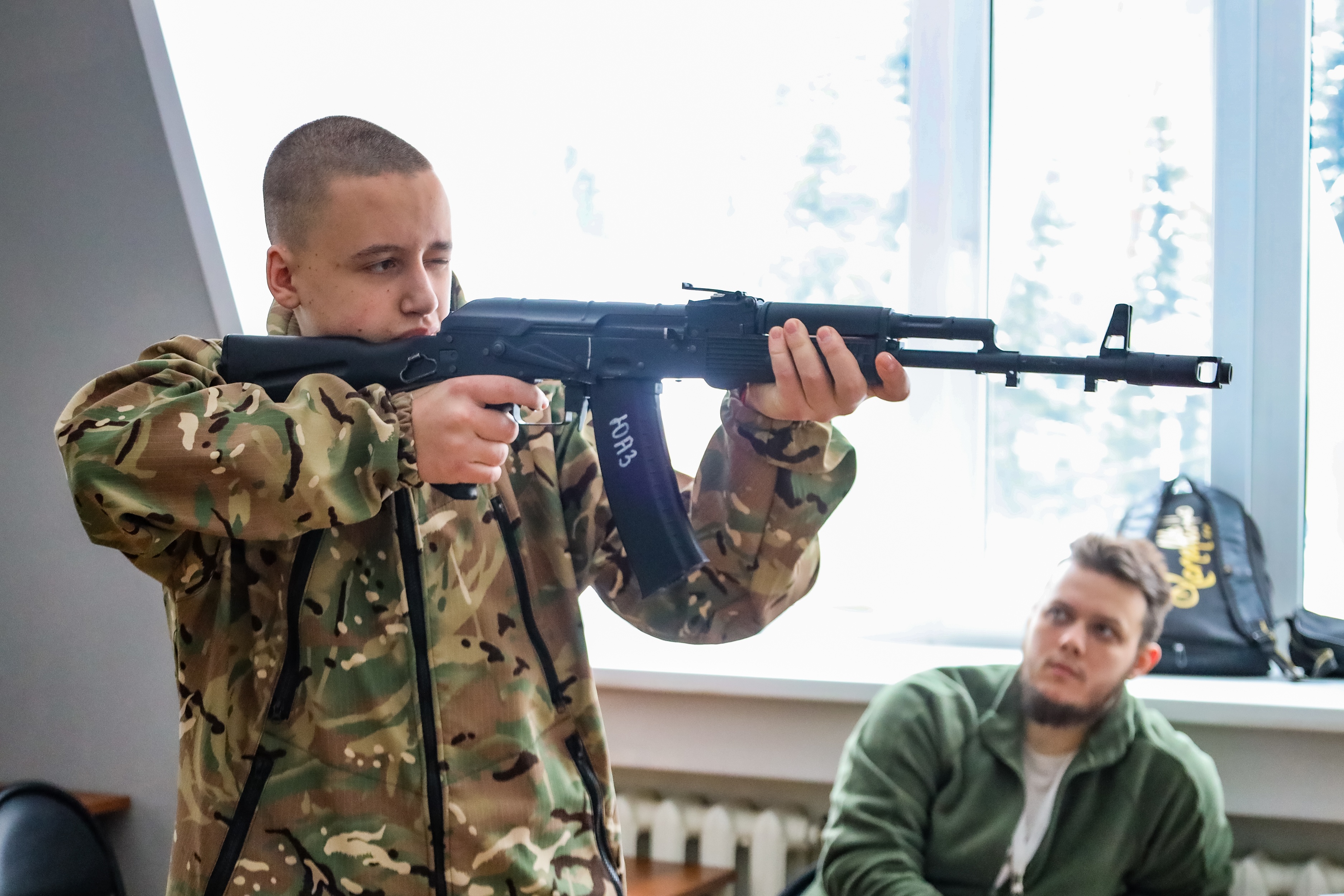 Стартовала XVII зимняя военно-спортивная игра среди юнармейцев Кузбасса  