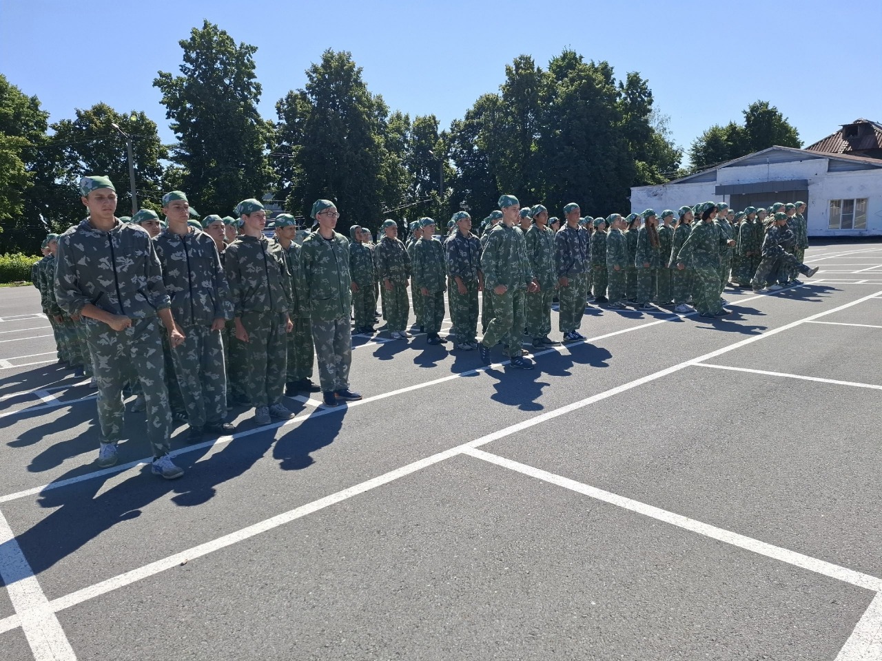 Военно-патриотическая смена «Время юных героев» стартовала в Кузбассе 