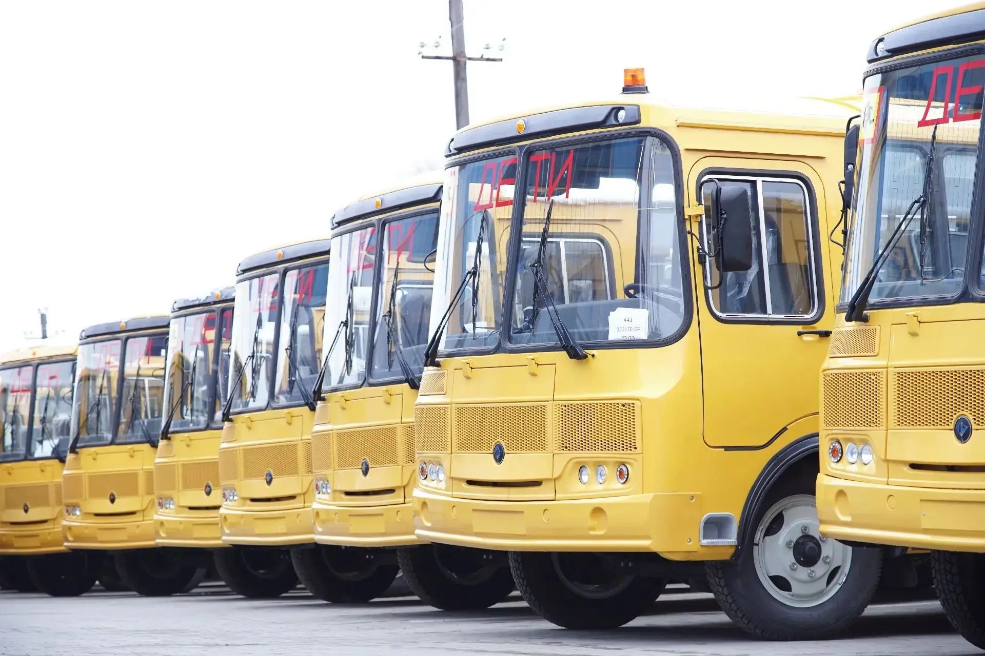 18 новых школьных автобусов поступили в Кузбасс