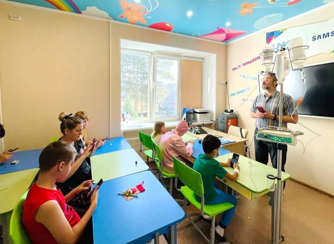 В госпитальных школах Кемерова начались занятия