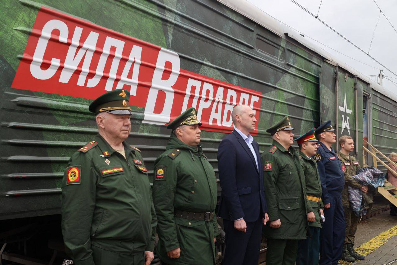 Тематический поезд Минобороны РФ «Сила в правде» вновь побывал в Кузбассе 