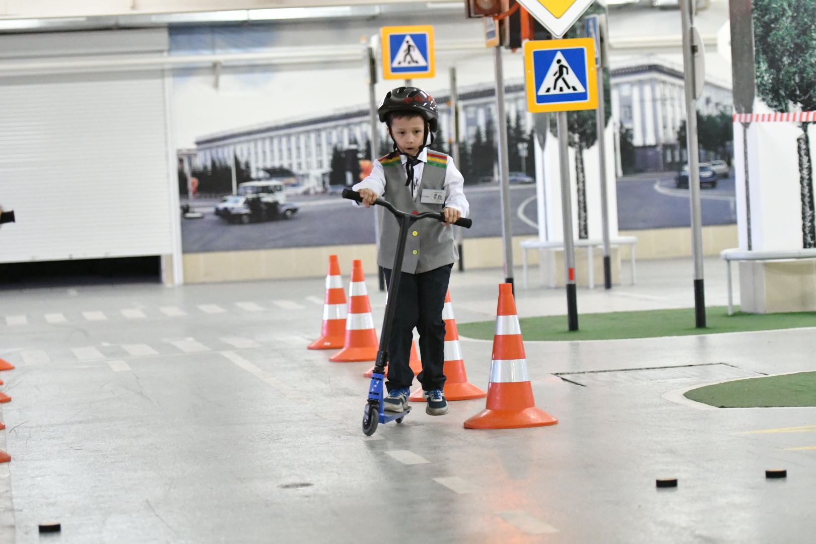 В КуZбассе прошел конкурс среди дошкольников на знание правил дорожного движения