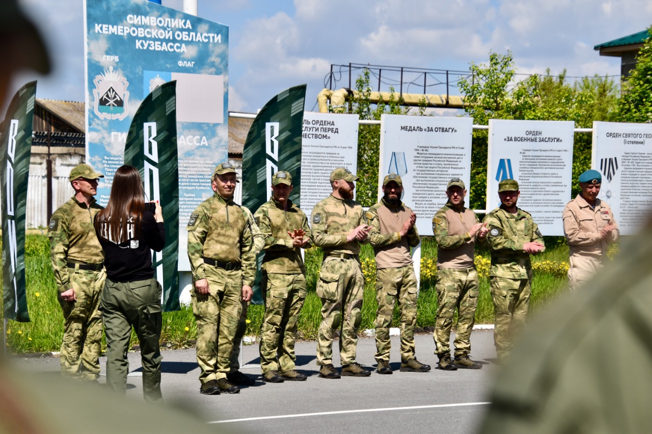В Кузбассе стартовала первая летняя военно-патриотическая смена «Время героев»